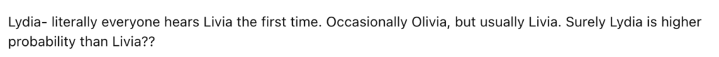Reddit comment